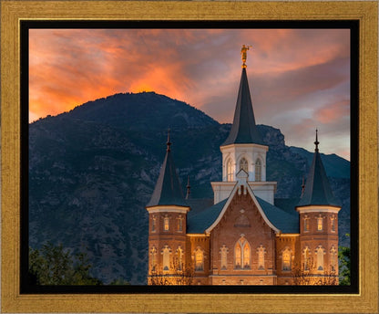 Provo City Center Temple Voices From The Dust Gallery Wrap
