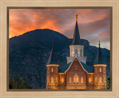 Provo City Center Temple Voices From The Dust Gallery Wrap