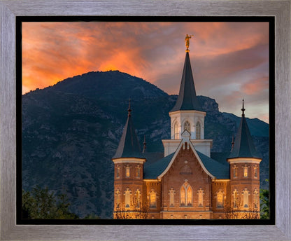 Provo City Center Temple Voices From The Dust Gallery Wrap