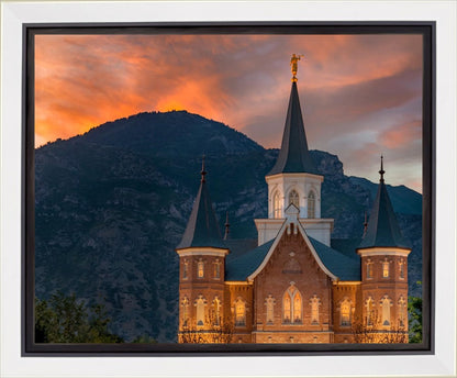 Provo City Center Temple Voices From The Dust Gallery Wrap
