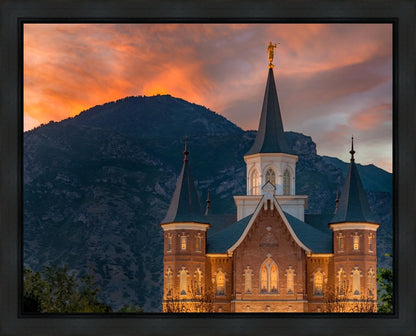Provo City Center Temple Voices From The Dust Gallery Wrap