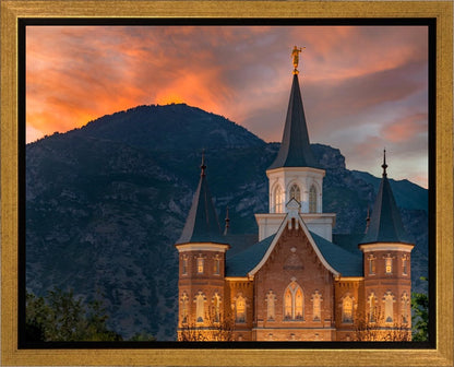 Provo City Center Temple Voices From The Dust Gallery Wrap