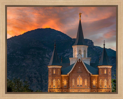 Provo City Center Temple Voices From The Dust Gallery Wrap