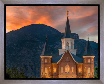 Provo City Center Temple Voices From The Dust Gallery Wrap