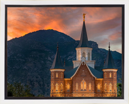 Provo City Center Temple Voices From The Dust Gallery Wrap