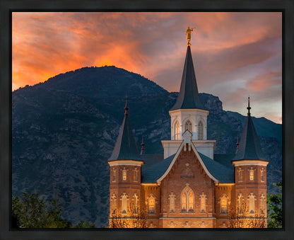 Provo City Center Temple Voices From The Dust Gallery Wrap