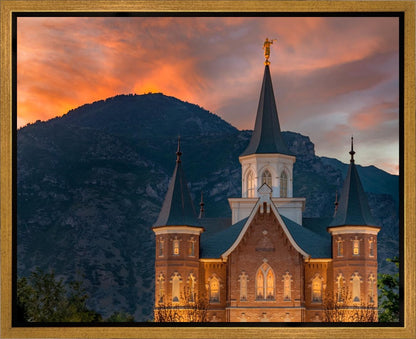 Provo City Center Temple Voices From The Dust Gallery Wrap