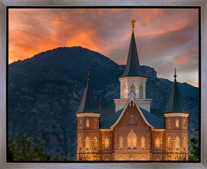 Provo City Center Temple Voices From The Dust Gallery Wrap