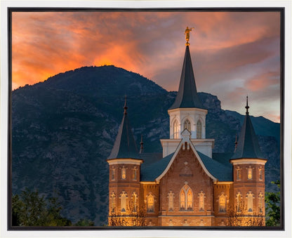Provo City Center Temple Voices From The Dust Gallery Wrap