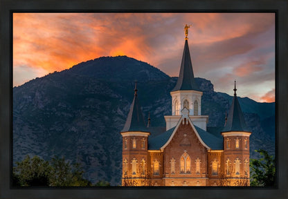 Provo City Center Temple Voices From The Dust Gallery Wrap
