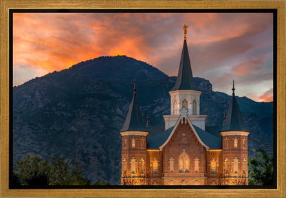 Provo City Center Temple Voices From The Dust Gallery Wrap