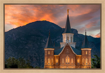 Provo City Center Temple Voices From The Dust Gallery Wrap