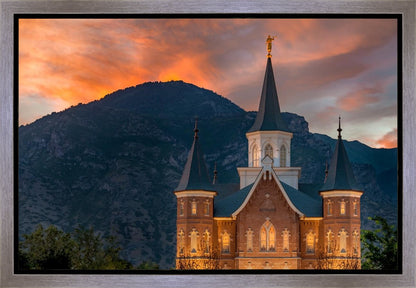 Provo City Center Temple Voices From The Dust Gallery Wrap
