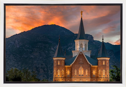 Provo City Center Temple Voices From The Dust Gallery Wrap