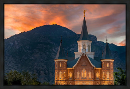 Provo City Center Temple Voices From The Dust Gallery Wrap