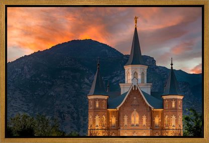 Provo City Center Temple Voices From The Dust Gallery Wrap