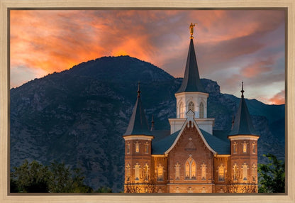 Provo City Center Temple Voices From The Dust Gallery Wrap