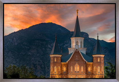 Provo City Center Temple Voices From The Dust Gallery Wrap