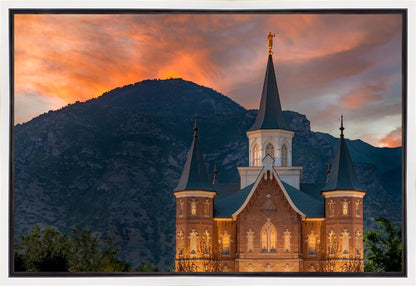 Provo City Center Temple Voices From The Dust Gallery Wrap