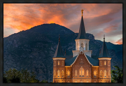 Provo City Center Temple Voices From The Dust Gallery Wrap