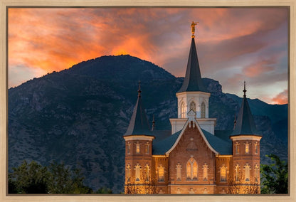 Provo City Center Temple Voices From The Dust Gallery Wrap
