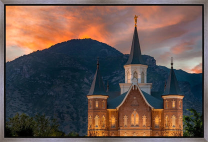 Provo City Center Temple Voices From The Dust Gallery Wrap