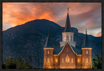 Provo City Center Temple Voices From The Dust Gallery Wrap