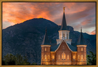 Provo City Center Temple Voices From The Dust Gallery Wrap
