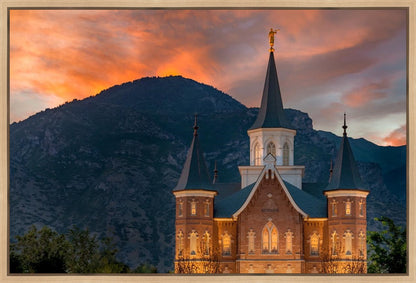 Provo City Center Temple Voices From The Dust Gallery Wrap