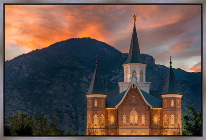 Provo City Center Temple Voices From The Dust Gallery Wrap