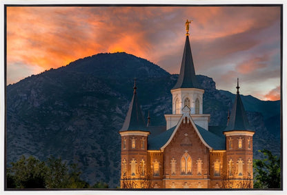 Provo City Center Temple Voices From The Dust Gallery Wrap