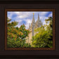Salt Lake City Temple Autumn Leaves