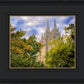 Salt Lake City Temple Autumn Leaves