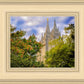 Salt Lake City Temple Autumn Leaves
