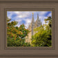 Salt Lake City Temple Autumn Leaves