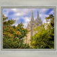 Salt Lake City Temple Autumn Leaves