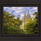 Salt Lake City Temple Autumn Leaves