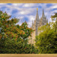 Salt Lake City Temple Autumn Leaves