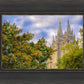 Salt Lake City Temple Autumn Leaves