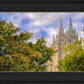 Salt Lake City Temple Autumn Leaves