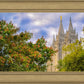 Salt Lake City Temple Autumn Leaves