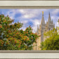 Salt Lake City Temple Autumn Leaves