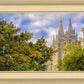 Salt Lake City Temple Autumn Leaves