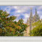 Salt Lake City Temple Autumn Leaves