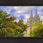 Salt Lake City Temple Autumn Leaves