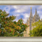 Salt Lake City Temple Autumn Leaves