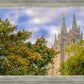 Salt Lake City Temple Autumn Leaves