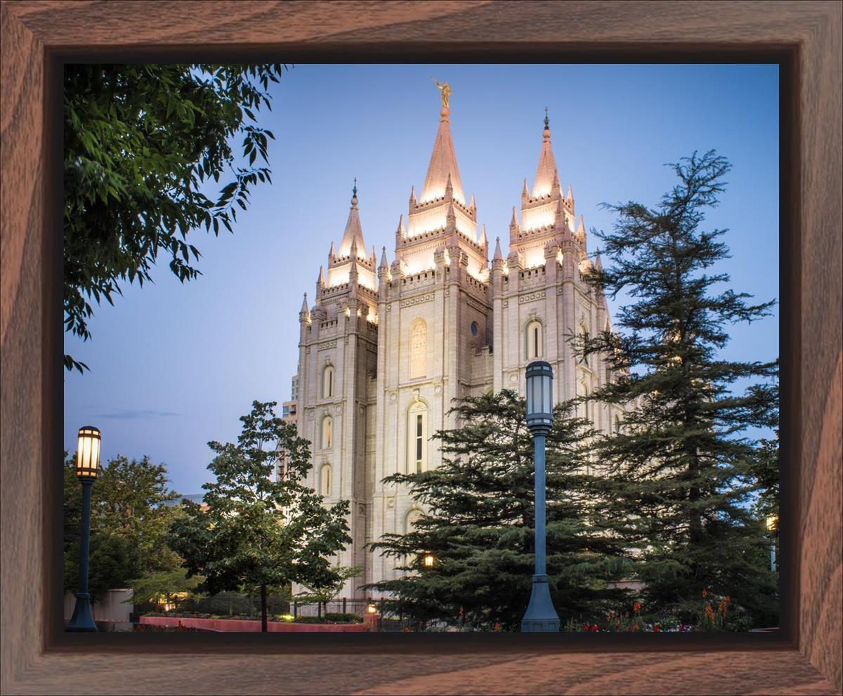 Salt Lake City Temple Early Morning Blessings