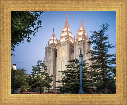 Salt Lake City Temple Early Morning Blessings