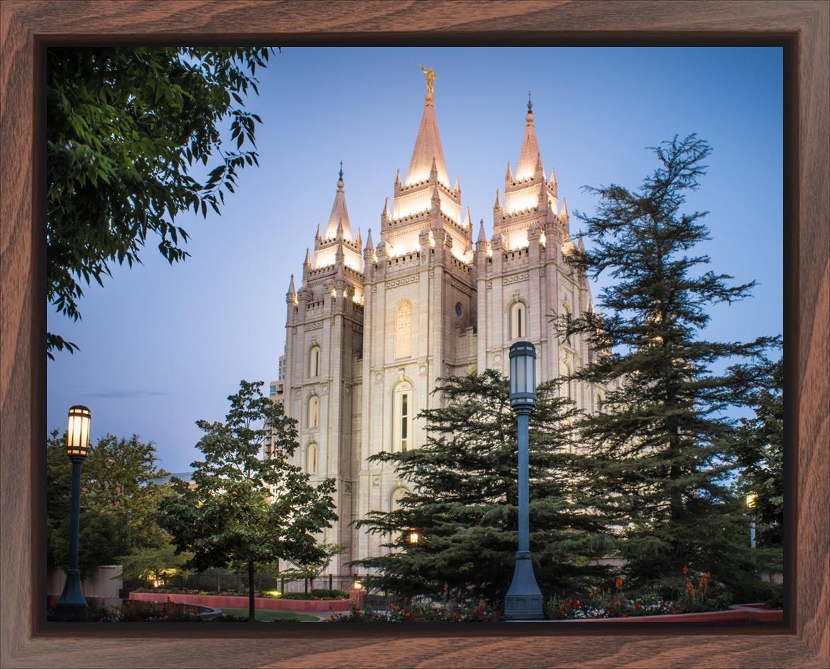 Salt Lake City Temple Early Morning Blessings